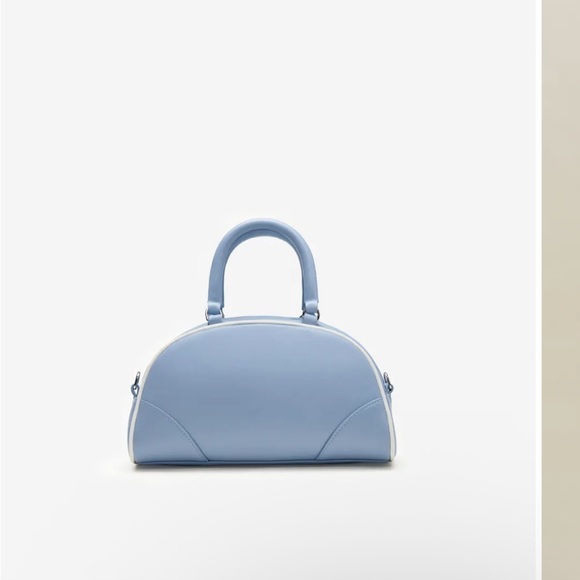 Excellent Condition Reformation Mini Claudia Bag in Light Blue - Picture 10 of 10